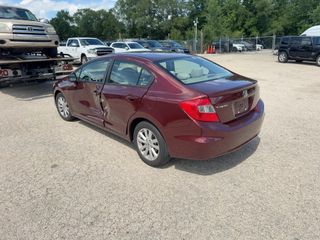 2012 Honda Civic EX - Exterior Rear Left Corner Image
